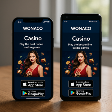 Wonaco Casino - Mobile Browser App - Instant Play Without Download